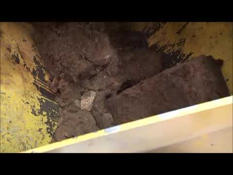 Видео: RS 40 UNTHA измельчения торфа и древесных отходов