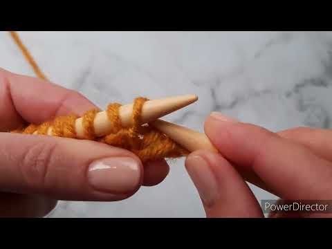 Видео: Ложная английская резинка спицами без накидов. Вяжется на одном дыхании!