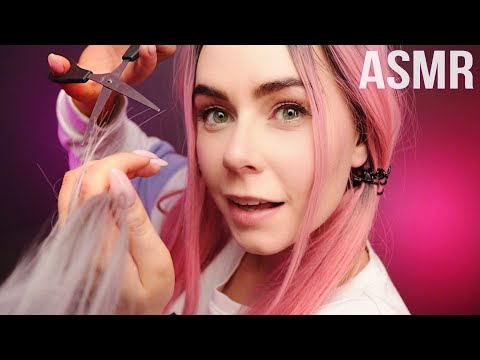 Видео: АСМР СТРИЖКА от НЕМНОГО СТРАННОЙ ПОДРУГИ 🤪 ASMR HAIRCUT from WEIRD FRIEND ✂️