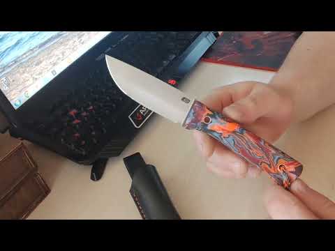Видео: CPM 10V топовая сталь для реза!!! AlphaKnives Борз.