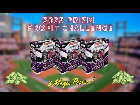 Видео: Бейсбол Prizm 2025 — 💲Чемпионат по прибыли от 3 коробок!💲