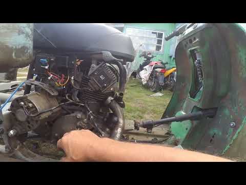 Видео: Муравей с двигателем от мотоколяски ( проэкт) промежуточное видео часть1.