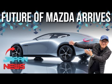 Видео: БУДУЩЕЕ MAZDA УЖЕ ЗДЕСЬ — КОНЦЕПТ MAZDA VISION X-COUPE ПРИБЫЛ В ТОКИО