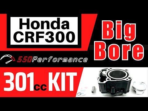 Видео: Обзор Honda CRF300 301cc Big Bore