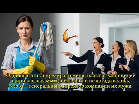 Видео: Они и не догадывались, что я — генеральный директор компании их мужа
