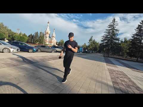 Видео: Прогулка на велике по центру Уральска, пр.  Ленина, Достык. 26.08.2025г.