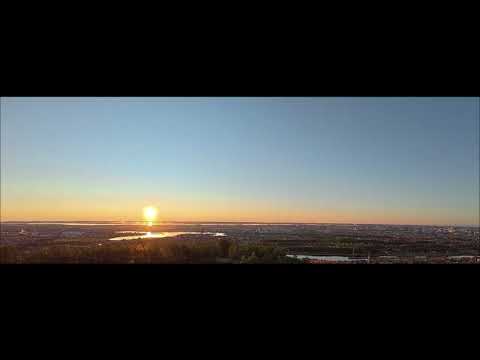 Видео: Якутск встречает солнце