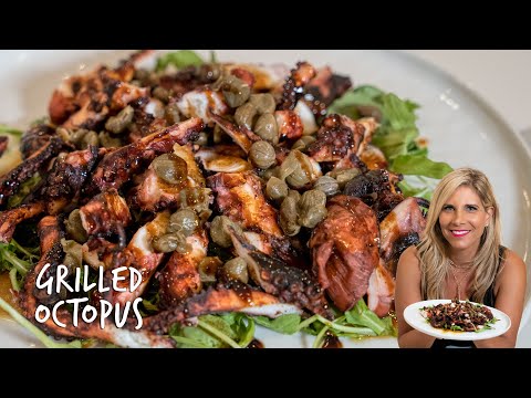 Видео: Как приготовить осьминога на гриле по-гречески | Осьминог на гриле