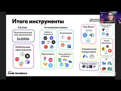 Видео: Как понять подходит ли No-code для моего стартапа/бизнеса | Анна Радзиевская