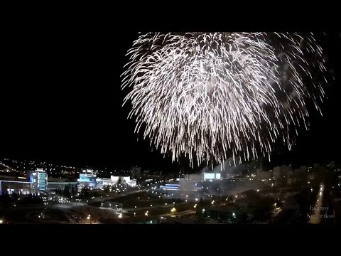 Видео: Красивый салют на 9 мая