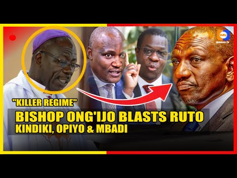 Видео: Епископ АСК Кисуму Онгинджо критикует «кровавый режим» Руто, нападает на Мбади, Опио и Киндики