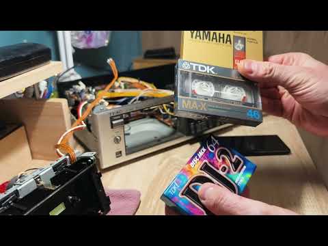 Видео: Снова TEAC V-1RX. первое включение.