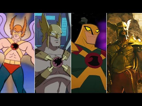 Видео: Эволюция Человека Ястреба в мультфильмах и кино