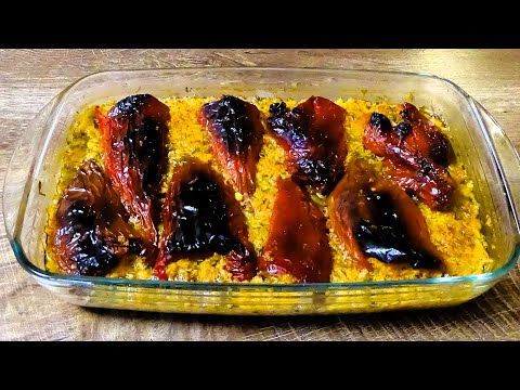 Видео: Постный фаршированный сушеный перец к Рождеству!