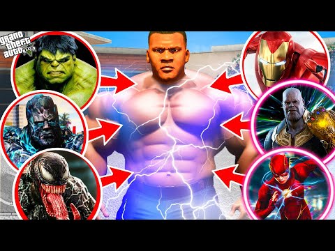 Видео: ФРАНКЛИН ГЕРОЙЛАРДЫҢ БАРЛЫҚ КҮШІН АЛДЫ (GTA V)