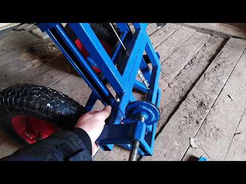 Видео: Самодельная пасечная тележка ( апилифт )
