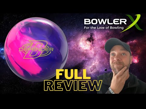 Видео: Видео о гибридном шаре для боулинга Brunswick Defender | Полный обзор BowlerX с Дж. Р. Рэймондом
