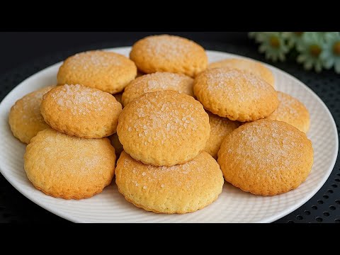 Видео: Молочное печенье за ​​5 минут! Быстро, просто и вкусно!
