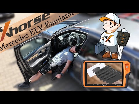 Видео: будни автоключника 18 / Mazda CX5 2015  / Mercedes W204 / Xhorse Pad Plus - MINI ELV Simulator