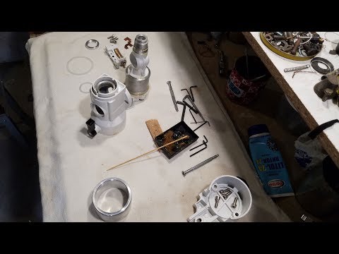 Видео: Sky-Watcher EQ-5.  Ревизия оси DEC и притирка ЧП. #1