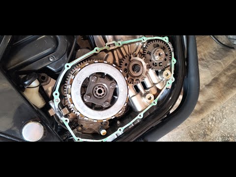 Видео: Ремонт корзини зчеплення Honda CB 500