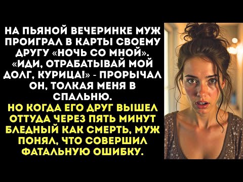 Видео: «Ты теперь моя жена, а значит, будешь спать с моими друзьями, если я скажу!» — заявил муж.