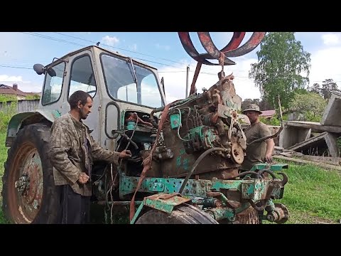 Видео: Проект д-65 на 110 сил .Разбираем ЮМЗ 1978 года