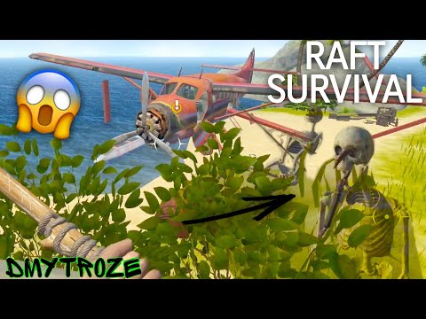 Видео: НАШЕЛ ПОЛОМАННЫЙ САМОЛЁТ НА ОСТРОВЕ В ИГРЕ РАФТ НА ТЕЛЕФОН! RAFT SURVIVAL! | #raftsurvival | #9