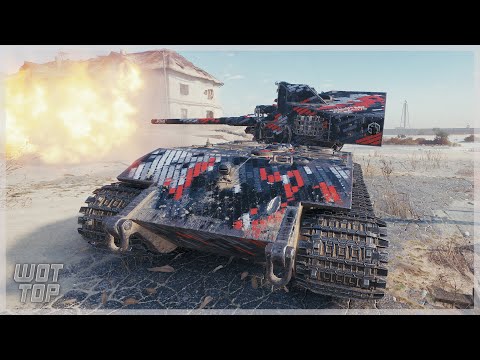 Видео: Waffenträger auf E 100 - 10.6К УРОНА 7 ФРАГОВ - World of Tanks
