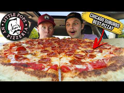 Видео: Это лучшая пицца в пригороде Чикаго? | И готовим сосиски с чикагским королем сосисок!