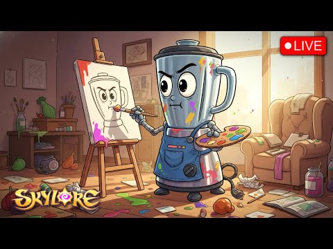 Видео: Рисую (впервые в жизни) Skylore Online