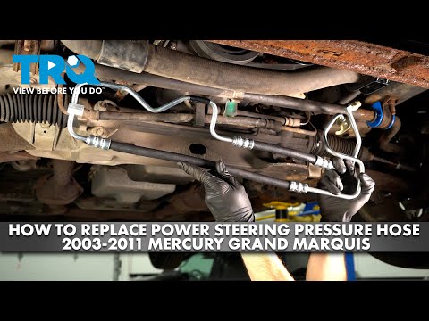 Видео: Как заменить шланг гидроусилителя руля Mercury Grand Marquis 2003-2011