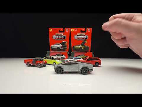Видео: Обзор Matchbox Moving Parts 2025 | Cybertruck, ID Buzz, Super Chase и многое другое!