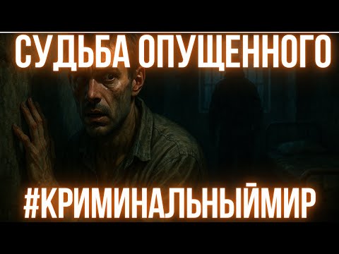 Видео: Опущенный в тюрьме: можно ли вернуться и кем остаёшься на воле