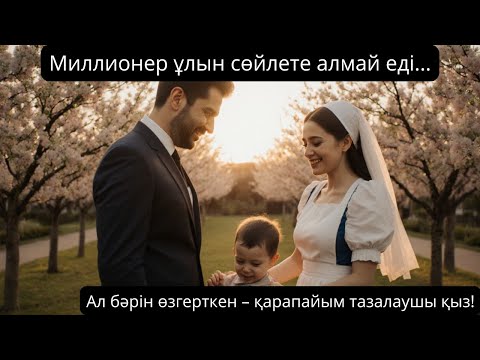 Видео: «Кім менің ұлымды сөйлетсе, сол маған үйленеді!» — деді миллионер. Сол сәтте бөлмеге тазалаушы қыз..
