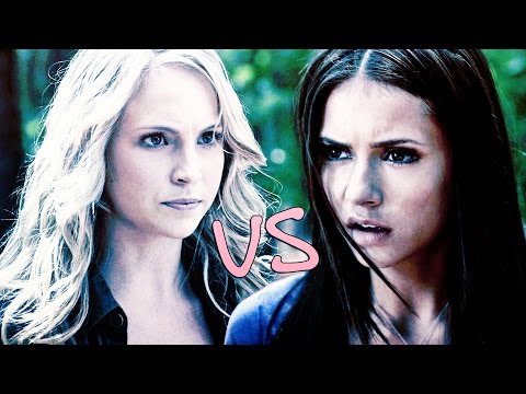 Видео: Елена vs Кэролайн / Деймон - Увела