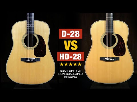 Видео: Martin D-28 и HD-28 — в чем разница?
