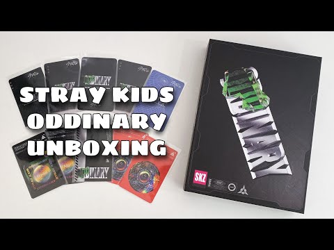 Видео: 🔩 распаковка Альбома Stray Kids - ODDINARY (frankenstein limited ver.) | kpop album unboxing 🧪