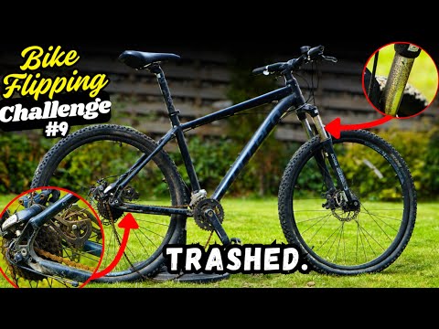 Видео: Сможем ли мы спасти этот СЛОМАННЫЙ горный велосипед из мусорки? Bike Flipping Challenge, выпуск 9