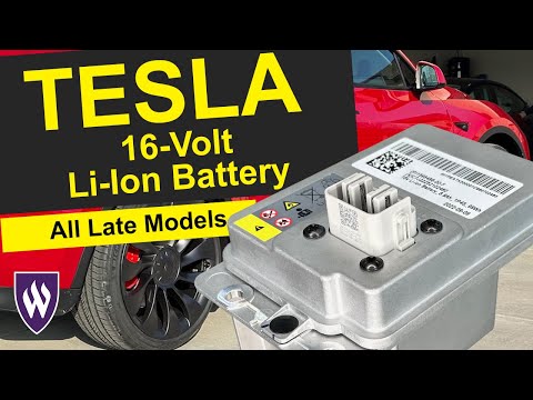 Видео: Литий-ионный аккумулятор Tesla на 16 В