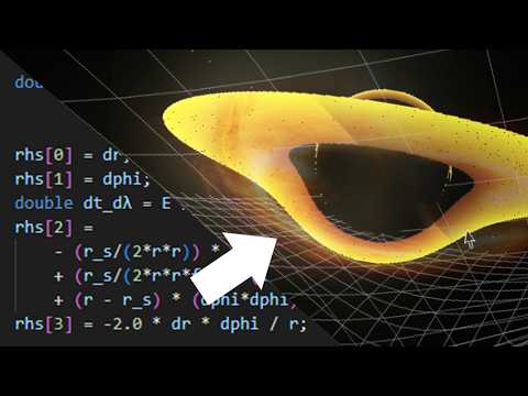 Видео: Моделирование черных дыр в C++