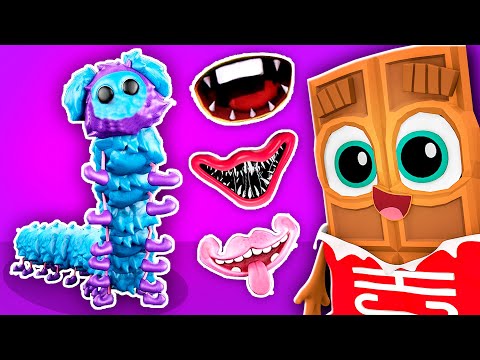 Видео: 😱 Попробуй *УГАДАТЬ* МОПСА ГУСЕНИЦУ из Poppy Playtime 2 по ЧАСТИ ТЕЛА !? НУБ и ПРО