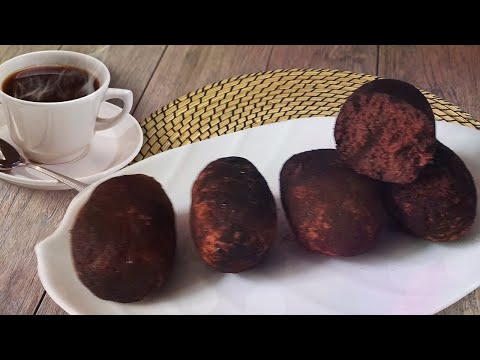 Видео: Пирожное картошка. Десерт для диабетика готовится 5 мин