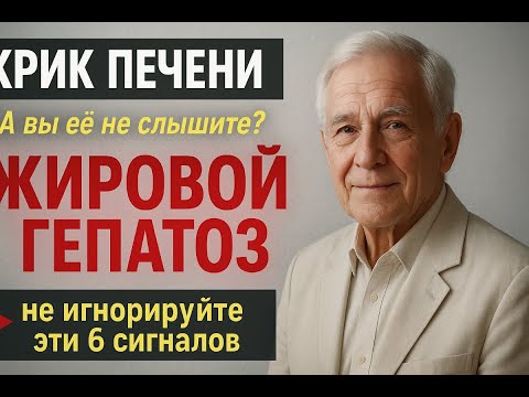 Видео: Печень молчит, пока не поздно. Вот как КРИЧИТ жировой гепатоз: 6 сигналов у худых и непьющих