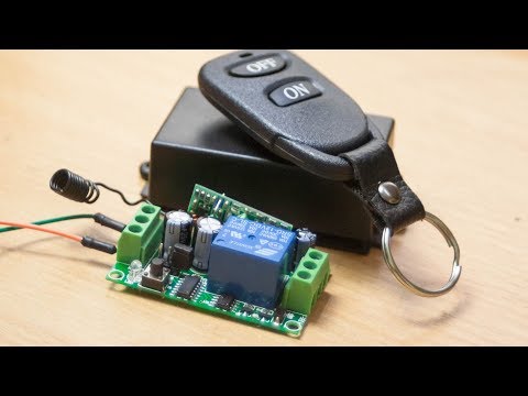 Видео: Радиореле на 433Мгц и управление с Arduino