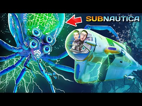 Видео: ОГРОМНЫЙ КАЛЬМАРО-КРАБ vs ПОДЛОДКА! ОПАСНАЯ ЭКСПЕДИЦИЯ - ДЕНЬ 2! ВЫЖИВАНИЕ В КООП В SUBNAUTICA #13
