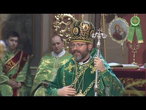 Видео: Проповідь Блаженнішого Святослава на свято Зіслання Святого Духа