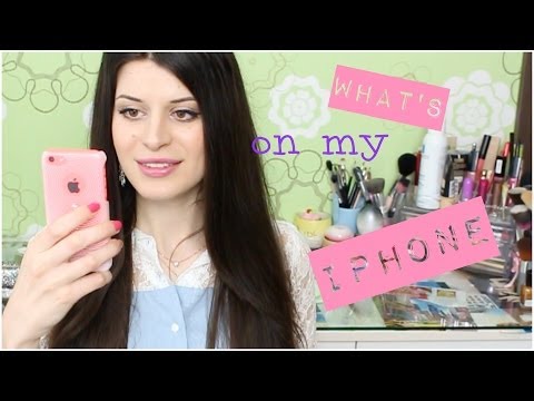 Видео: TAG: Что в моем iPhone 5C? // Iphone бьюти-блоггера