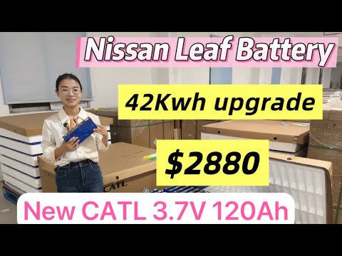 Видео: Обновление аккумулятора Nissan Leaf до 42 кВт·ч за 2880 долларов США с помощью литий-ионного акку...
