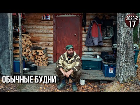 Видео: Как живут люди в глухой тайге Приполярного Урала. Заготовка дров. Рыбные блюда. Обычные будни. 17с